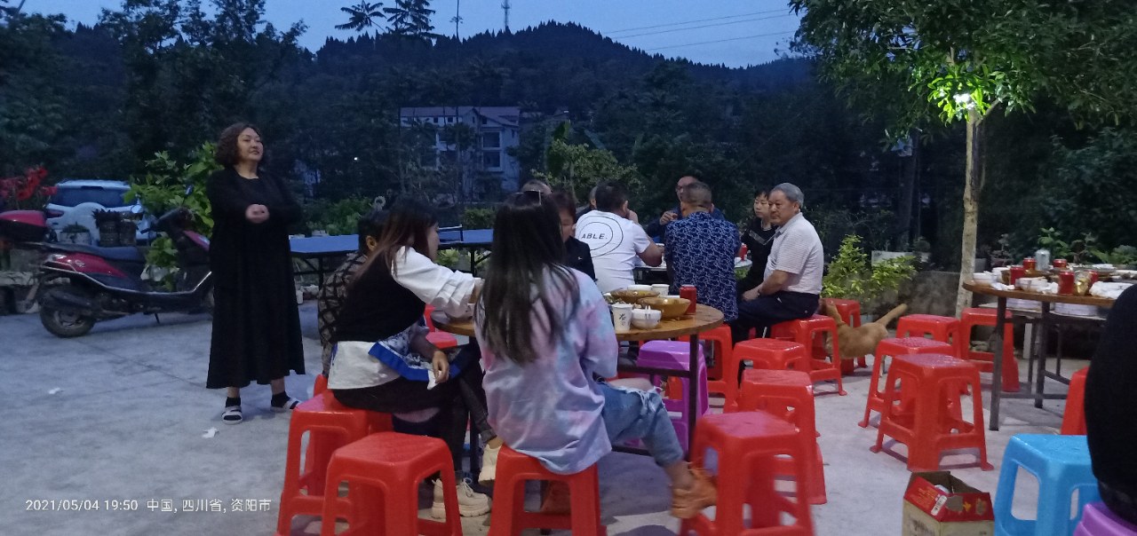 农村夜景