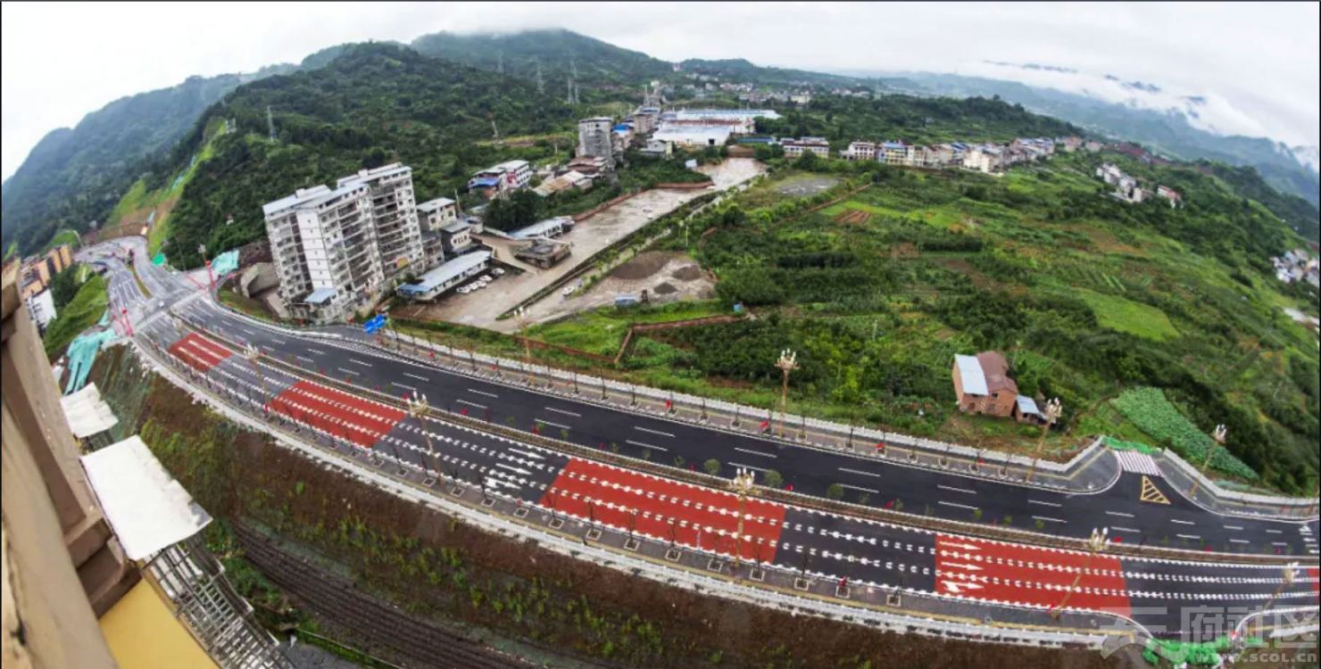 开州区第四大乡镇—【长沙镇】,双向8车道的万开大道正式通车,长沙镇