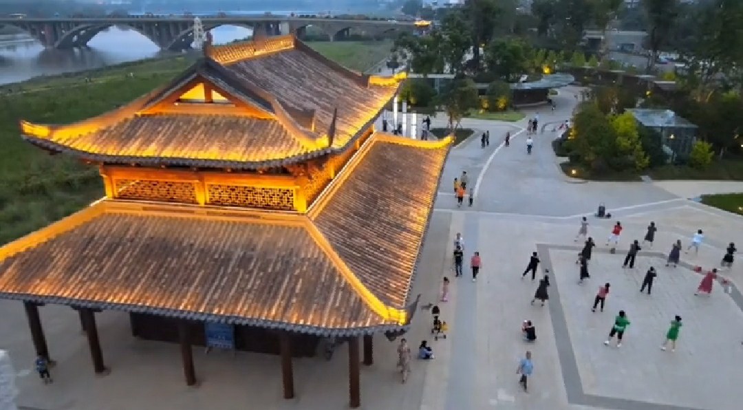 资阳字库塔网红灯光秀"七一"将与市民见面!