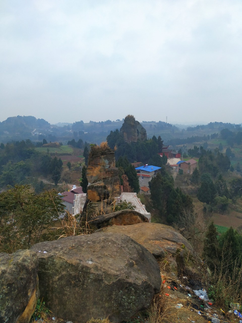 带你看看金带的土匪寨——石笋寨子