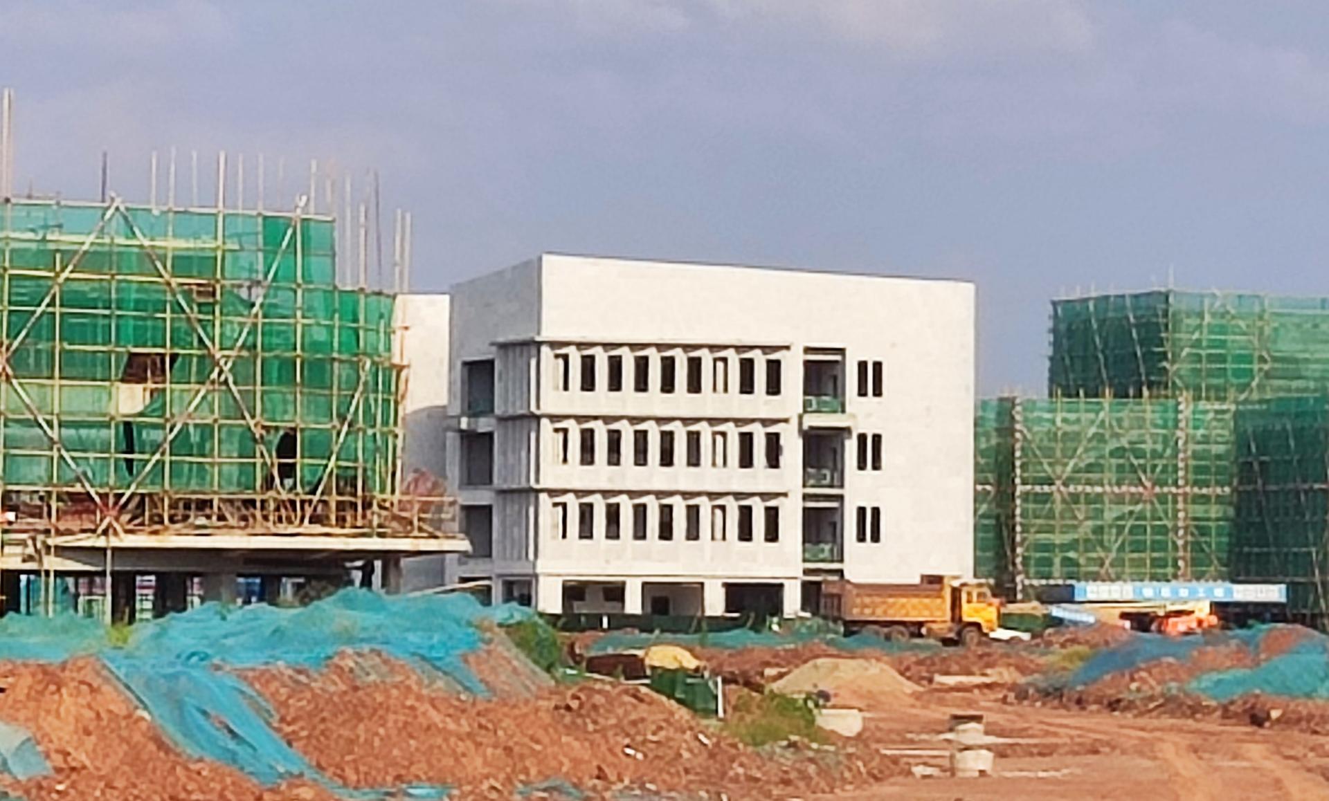 川师大附属资阳临空第一小学最新修建情况!