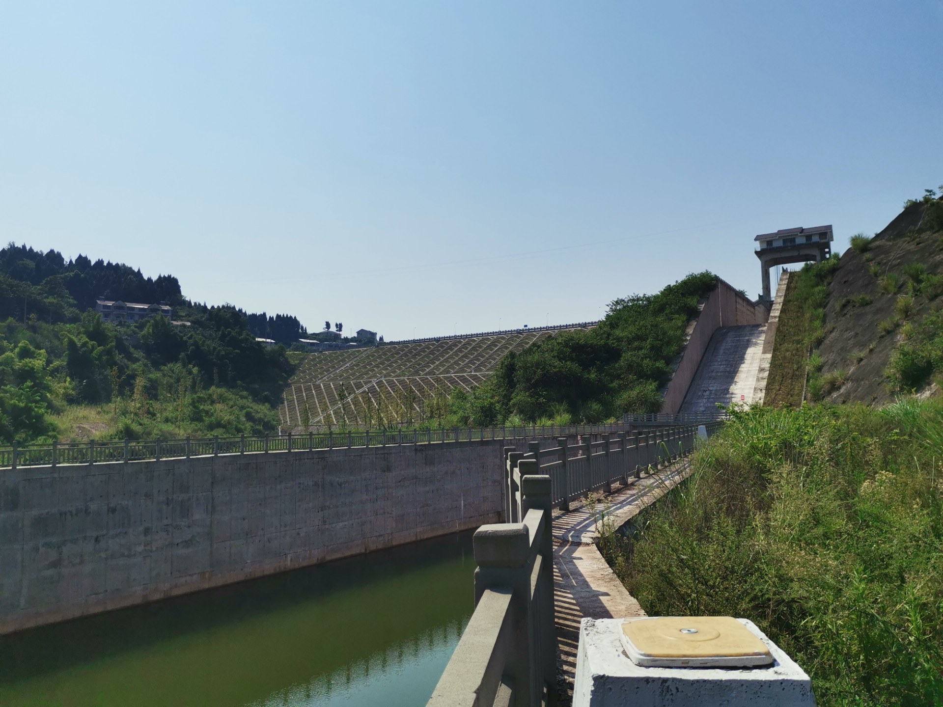 从不同角度观关刀桥水库,壮观美丽一览无余