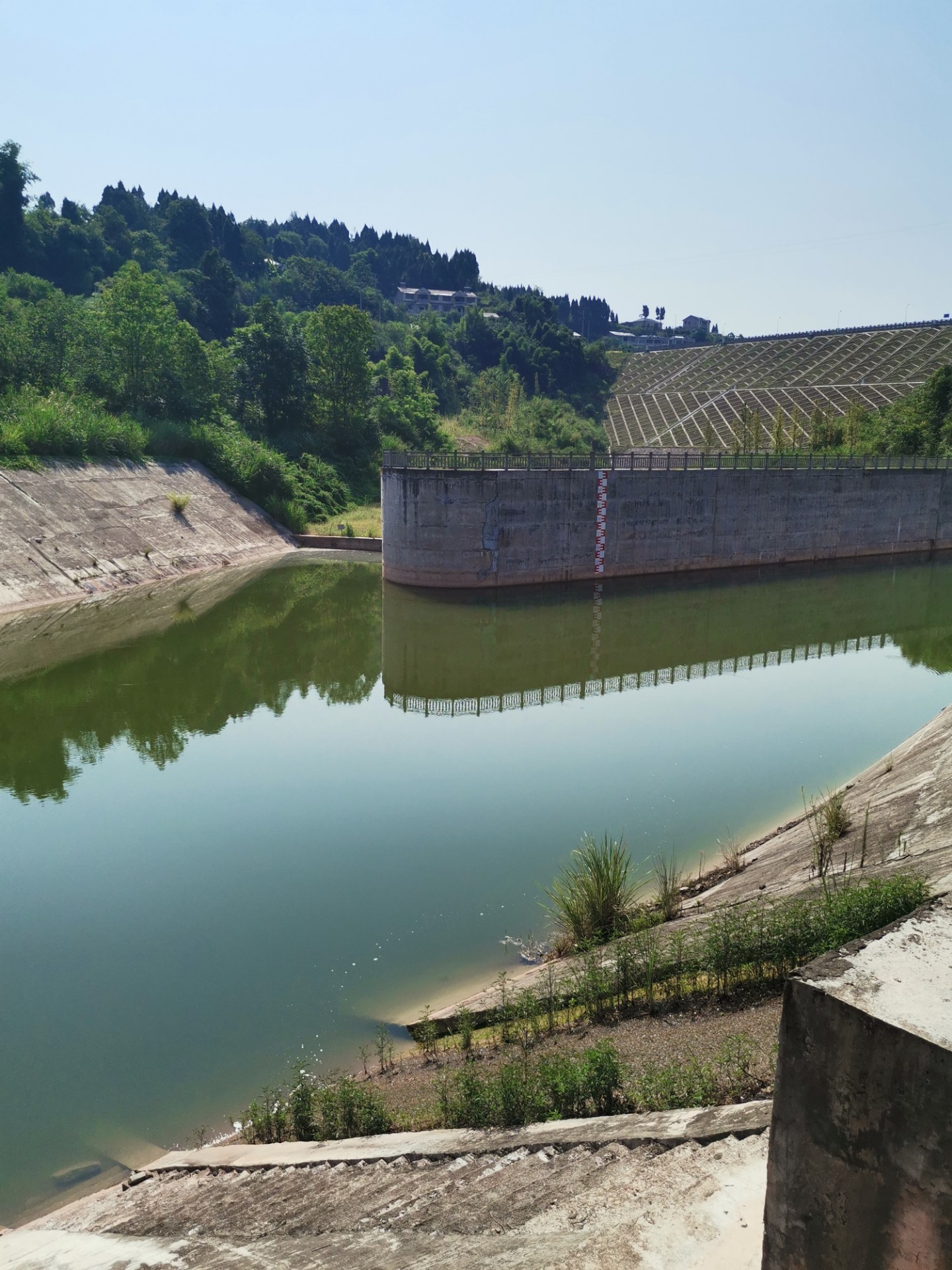 从不同角度观关刀桥水库,壮观美丽一览无余