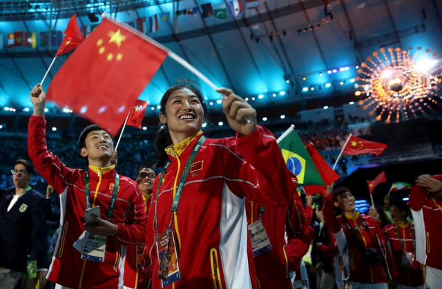 中国健儿在奥运