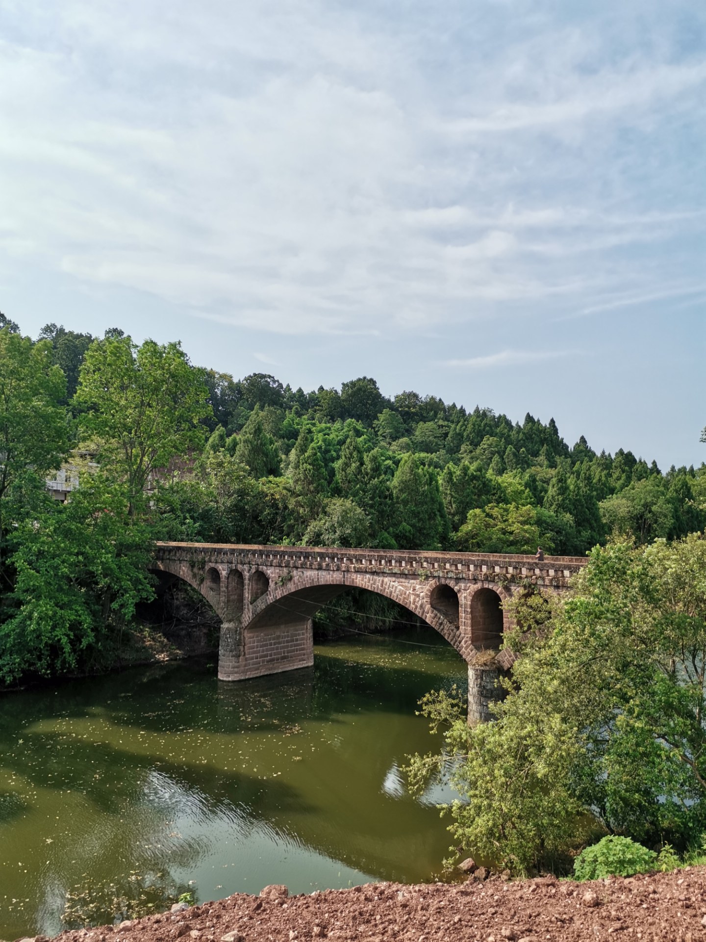 安岳天林镇精美的石拱桥一一长水桥