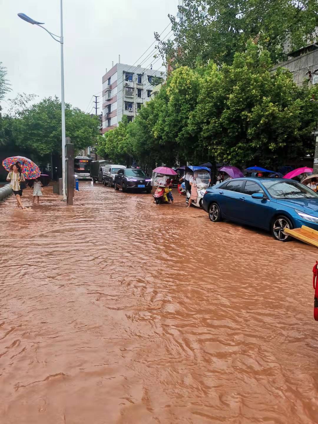 安岳竟然也涨这么大的水!