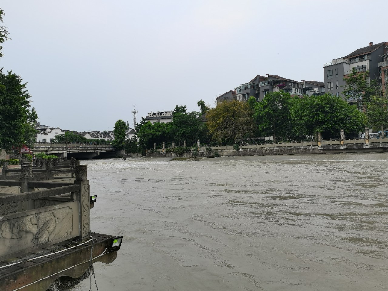 三道堰看水