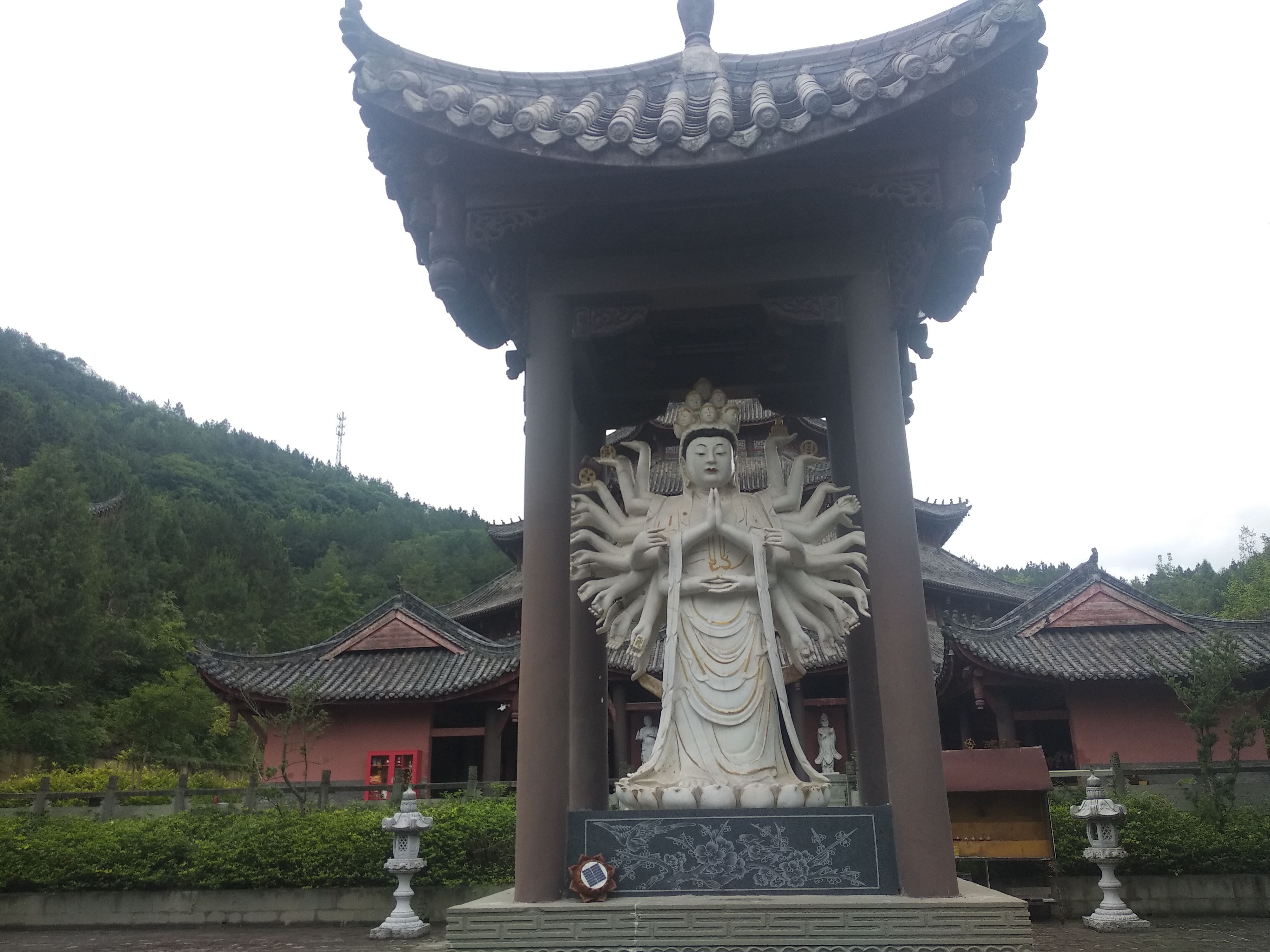 跟我去看国家4a景区"平乐寺"大寺庙